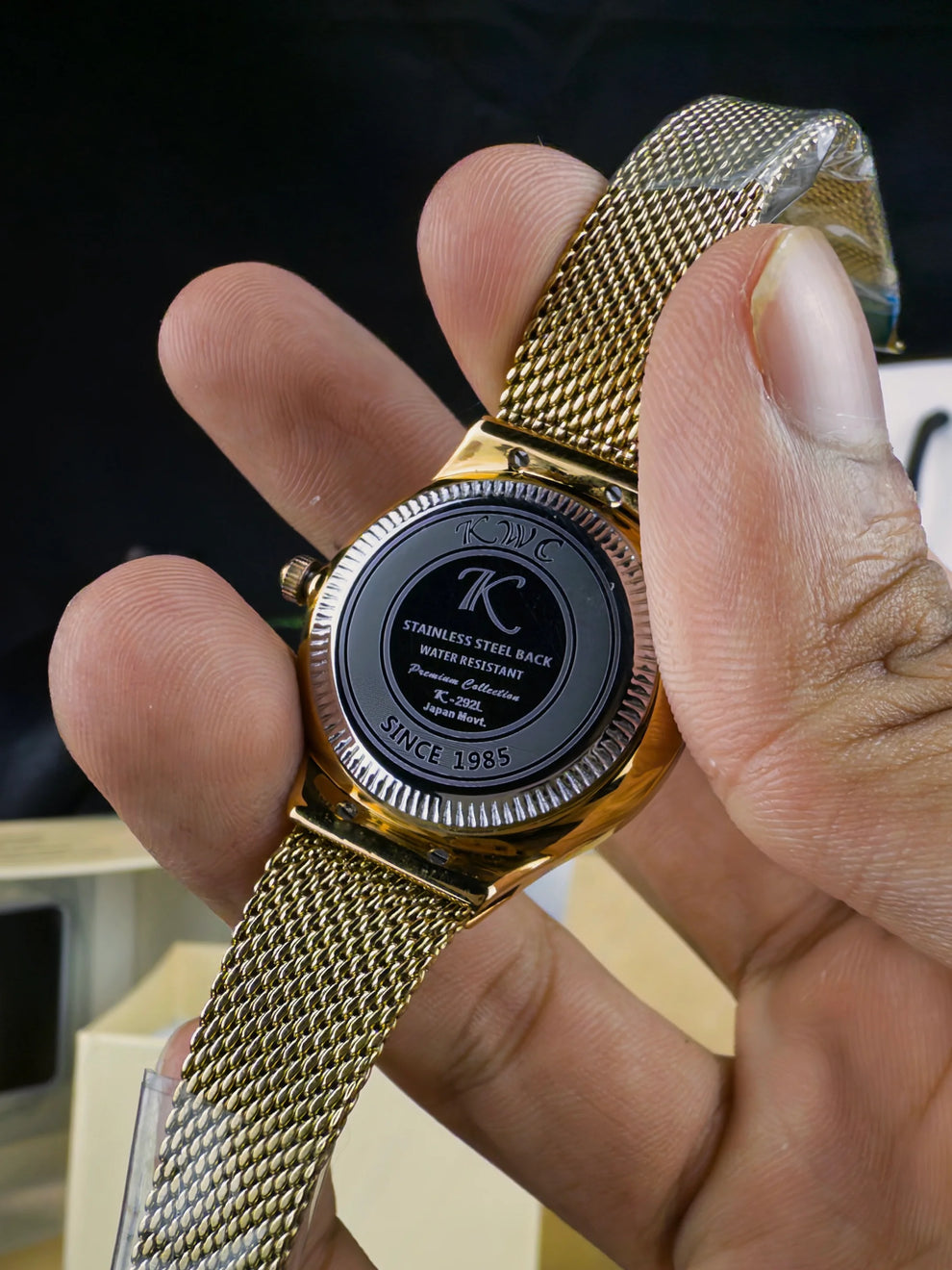 KWC K-291L | SILVER CASE BLUE DIAL