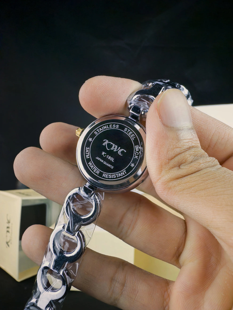 KWC K-180L | GREY DIAL SILVER CASE