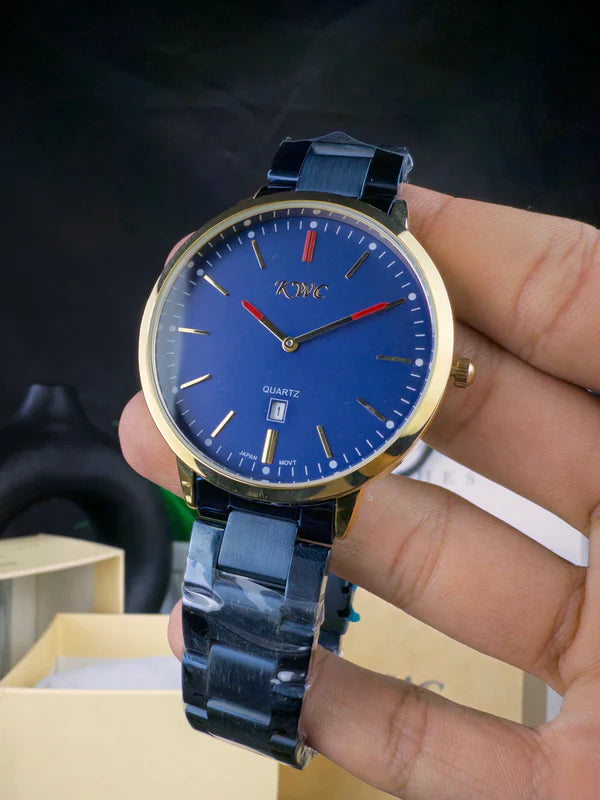 KWC K-102-ALL STEEL | BLUE CHAIN GOLDEN CASE