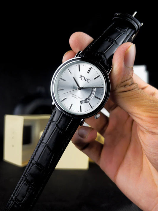 KWC K-1001 |WHITE DIAL SILVER CASE