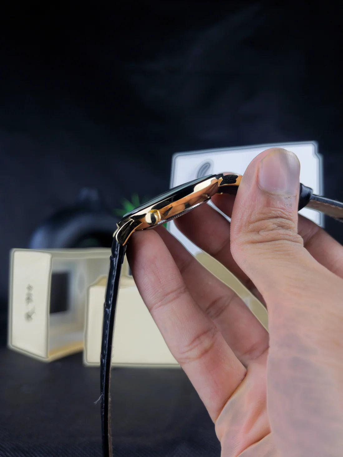 KWC K-1001 | BLACK DIAL SILVER CASE