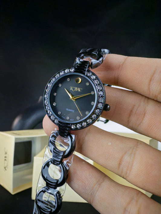 KWC K-180L | BLACK DIAL BLACK CASE