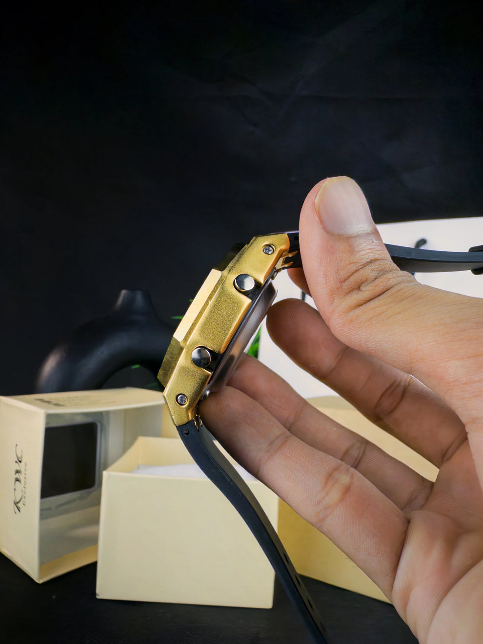 KWC K-501 | SILVER CASE BLUE DIAL