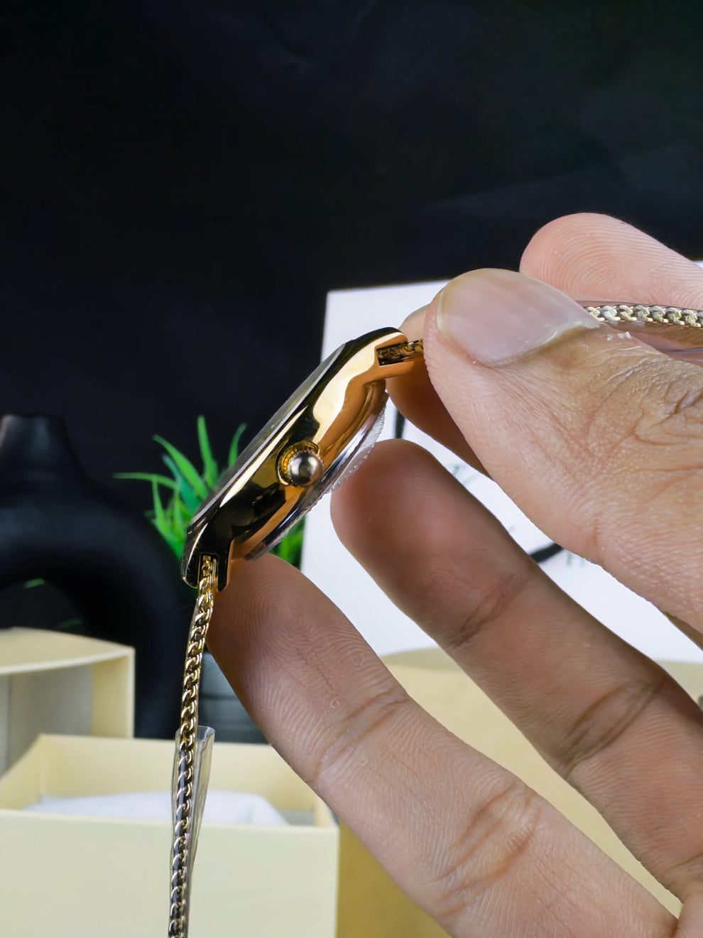 KWC K-291L | SILVER CASE BLUE DIAL