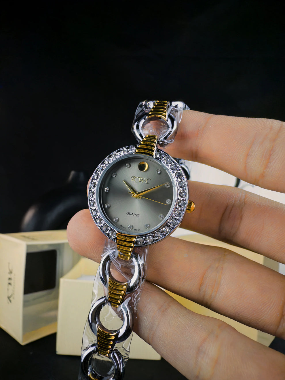 KWC K-180L | GREY DIAL SILVER CASE