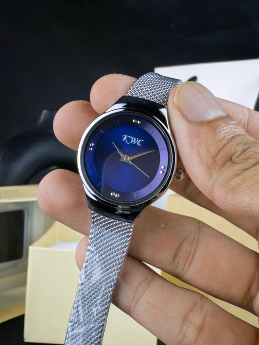 KWC K-291L | SILVER CASE BLUE DIAL